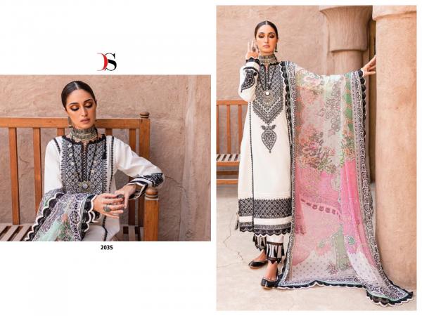 Deepsy Firdous Ombre Embroidered Designer Pakistani Suit Collection